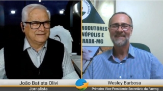 Wesley Barbosa - Primeiro Vice-Presidente Secretário da Faemg