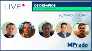LIVE MPRado e Notícias Agrícolas - Os Desafios do Setor Surco-Alcooleiro