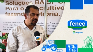 Alexandre Nunes Rodrigues, representante da Basf para cooperativas do Sul de Minas Gerais