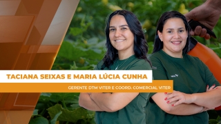 Taciana Seixas e Maria Lúcia Cunha - Gerente DTM Viter e Coord. Comercial Viter