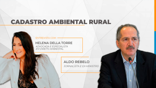 Aldo Rebelo e Helena Della Torre - Ex-Ministro e Advogada e Esp. em Direito Ambiental