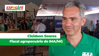Cleidson Soares Fiscal agropecuário do IMA/MG