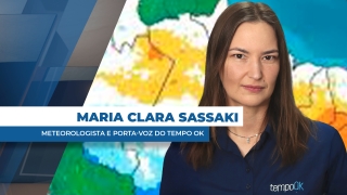 Maria Clara Sassaki - Meteorologista e porta-voz do Tempo OK