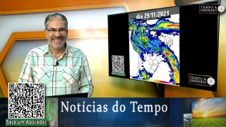 Previsao de chuvas no centro oeste e Matopiba. Baixa umidade no centro sul