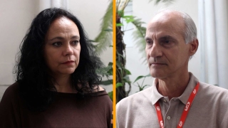 Andrea Mendes Maranhão e Stefan Rohr