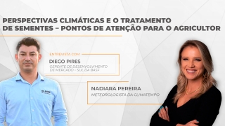 Diego Pires e Nadiara Pereira - Ger. de Desen. da Basf e Meteorologista da Climatempo