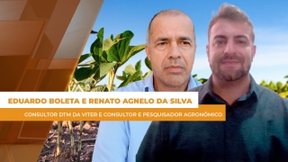Eduardo Boleta e Renato Agnelo da Silva - Consultor DTM da Viter  e Consultor e Pesquisador Agronômico
