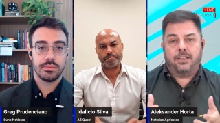Idalicio Silva e Greg Prudenciano - Gestor do AAZQ11, Fiagro da AZ Quest e Jornalista Suno Notícias