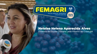 Heloise Helena Aparecida Alves, Diretora da Escola Olímpia Leite Ribeiro de Guaxupé- MG