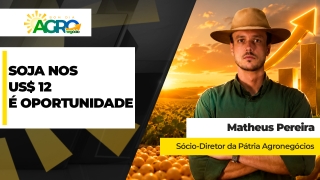 Matheus Pereira - Sócio-Diretor da Pátria Agronegócios