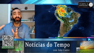 A volta das chuvas ao Sul do País, veja a previsão do tempo com João Castro