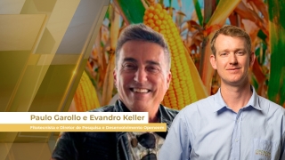 Paulo Garollo  e Evandro Keller - Fitotecnista e Diretor de Pesquisa e Desenvolvimento Openeem