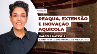 Marcela Mataveli - Zootecnista da Embrapa Pesca e Aquicultura