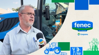 Sidnei Belinato, coordenador de vendas de tratores e implementos da Coopama