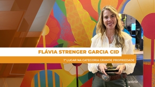 Flávia Strenger Garcia Cid - 1º lugar na categoria Grande Propriedade