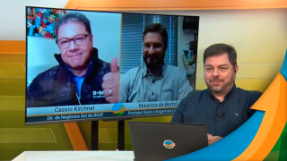 Cassio Kirchner e Maurício de Bortoli - Dir. de Negócios Sul da BASF e Produtor Rural e Engenheiro Agrônomo