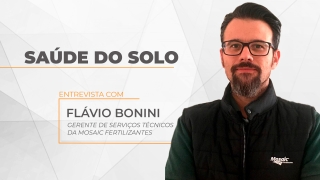 Flávio Bonini - Gerente de Serviços Agronômico da Mosaic Fertilizantes