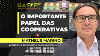 Matheus Marino, presidente do conselho da Coopercitrus