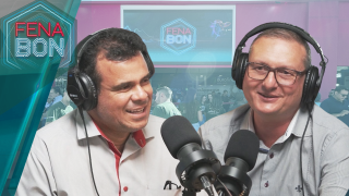 Geraldo Marra, Diretor da Bom Negócio e Wilson Rogério Boscolo, professor Unioeste