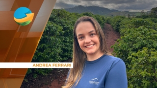 Andrea Ferrar i- consultora de Sustentabilidade da Fazenda da Serra - Caconde/SP