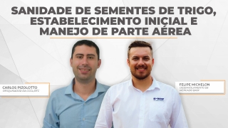 Felipe Michelon e Carlos Pizolotto - Desenv. de Mercado BASF e Pesquisador da CCGL/RTC