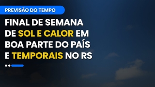 Previsão do tempo