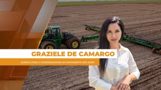 Graziele de Camargo - Agricultora e Coordenadora do Movimento SOS AGRO