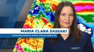 Maria Clara Sassaki - Meteorologista e porta-voz do Tempo OK
