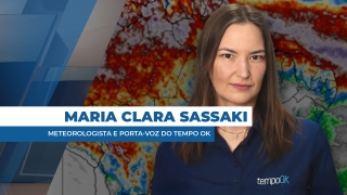 Maria Clara Sassaki - Meteorologista da Tempo OK