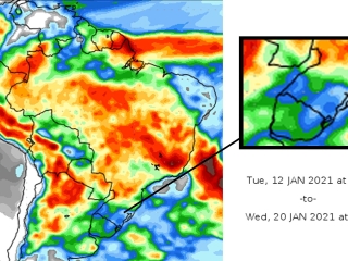 Clima Rio Grande do Sul 15 dias