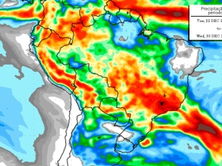 Precipitação 10 dias 14/12
