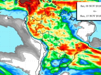 Precipitação 10 dias 01/11
