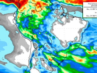 Precipitação 10 dias 04/09/2020