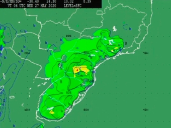 Geada semana 22/05/2020
