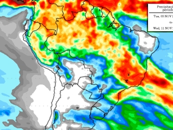 Precipitação 10 dias 26/10