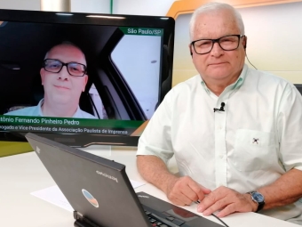 Antônio Fernando Pinheiro Pedro - Advogado e Vice-Presidente da Associação Paulista  de Imprensa