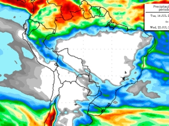 Precipitação 10 dias 06/07