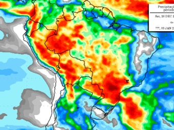 Precipitação 10 dias 18/12