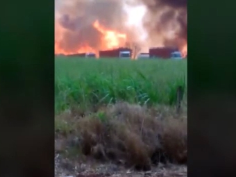 Incêndios nas áreas produtoras em Goiás
