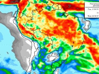 Precipitação 10 dias 09/11