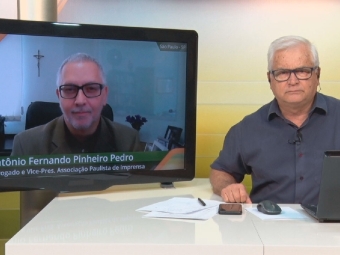 Antônio Fernando Pinheiro Pedro - Advogado e Vice-Presidente  da  Associação Paulista  de Imprensa