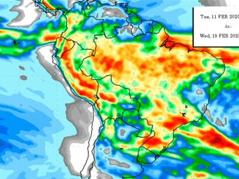 Precipitação 10 dias 03/02