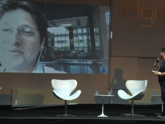 Renato Bueno - Diretor de Marketing da Nokia Brasil e Aleksander Horta - Agrobit 2019