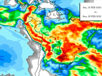 Precipitação 10 dias 07/02