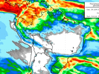 mapa climatico  18/06/2021
