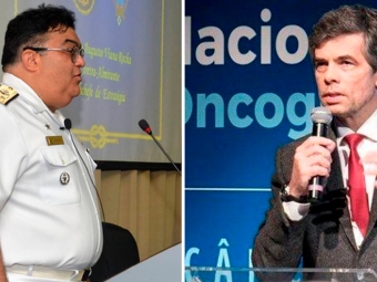 Almirante Rocha e Nelson Teich