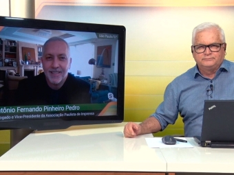 Antônio Fernando Pinheiro Pedro - Advogado e Vice-Presidente da Associação Paulista  de Imprensa e João Batista Olivi - 18/11/2019 - 16:9
