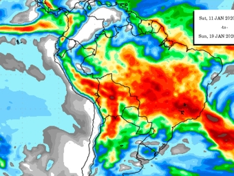 Precipitação 10 dias 03/01