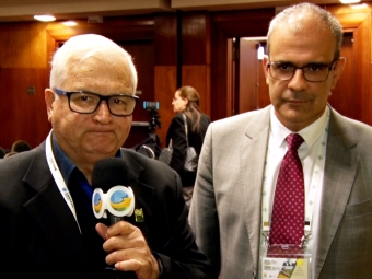 João Batista Olivi e Eduardo Sampaio - Secretário de Política Agrícola - MAPA (ABAG 2019)