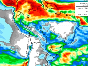 Precipitação 10 dias 29/05/2020